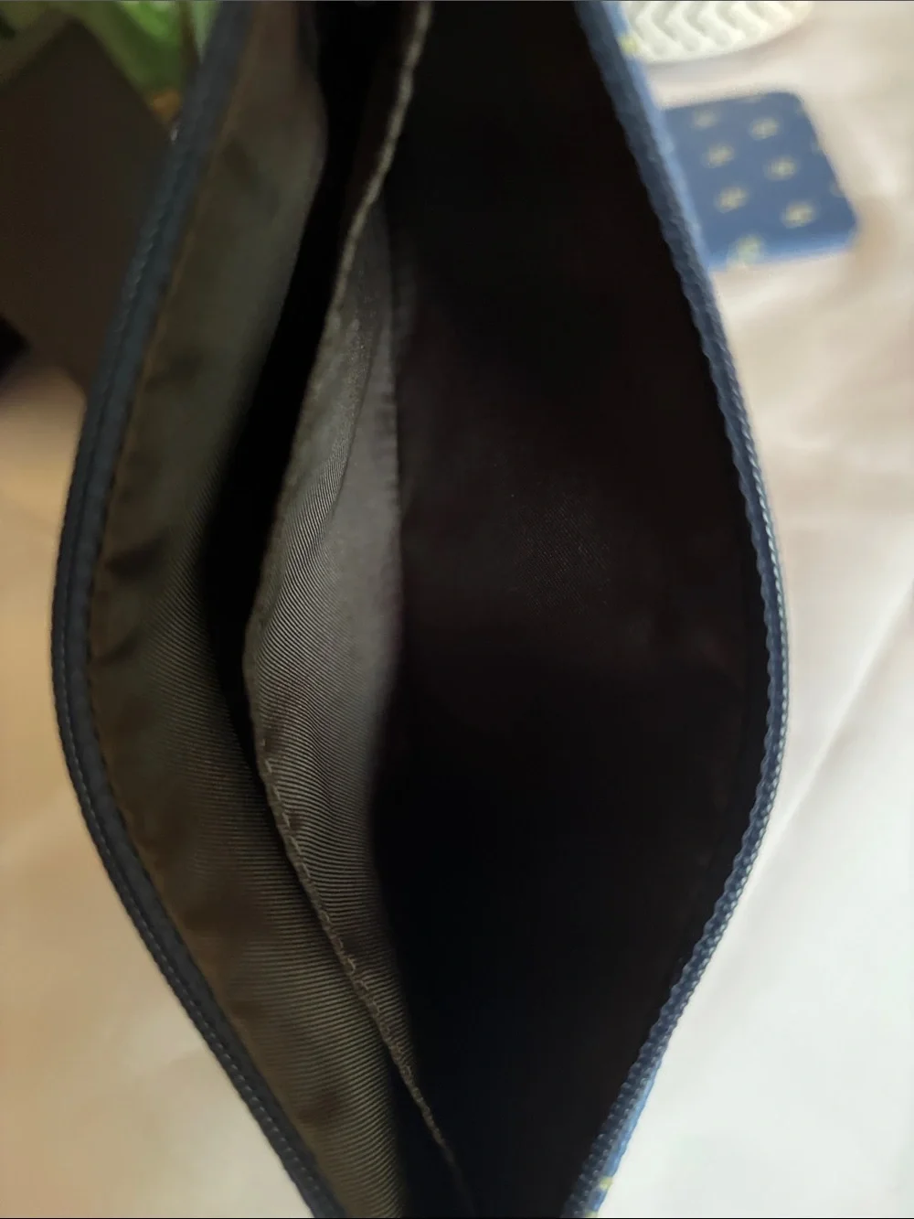 Dooney & Bourke Blue Wristlet with Card Case